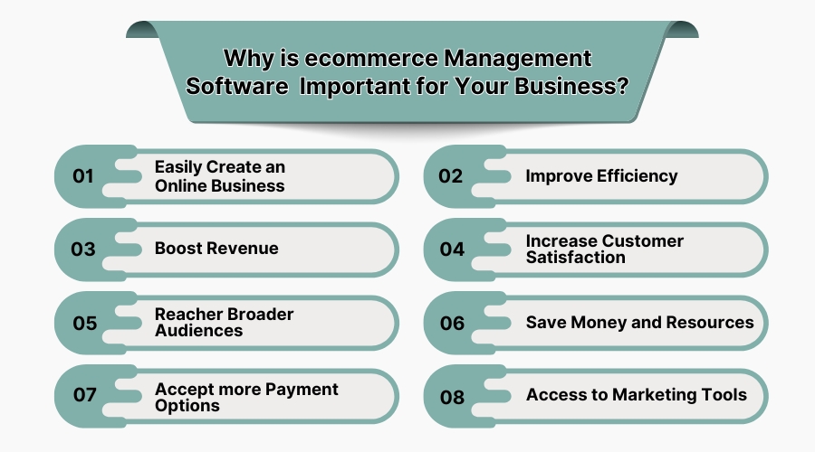 Why is ecommerce management software  important for your business
